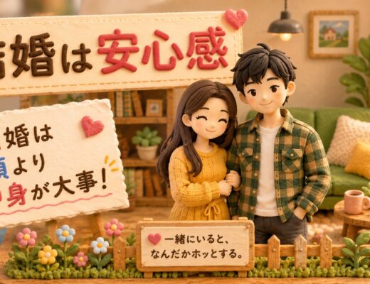 長い結婚生活–好みの容姿も大事ですがそれ以上に大切なこと